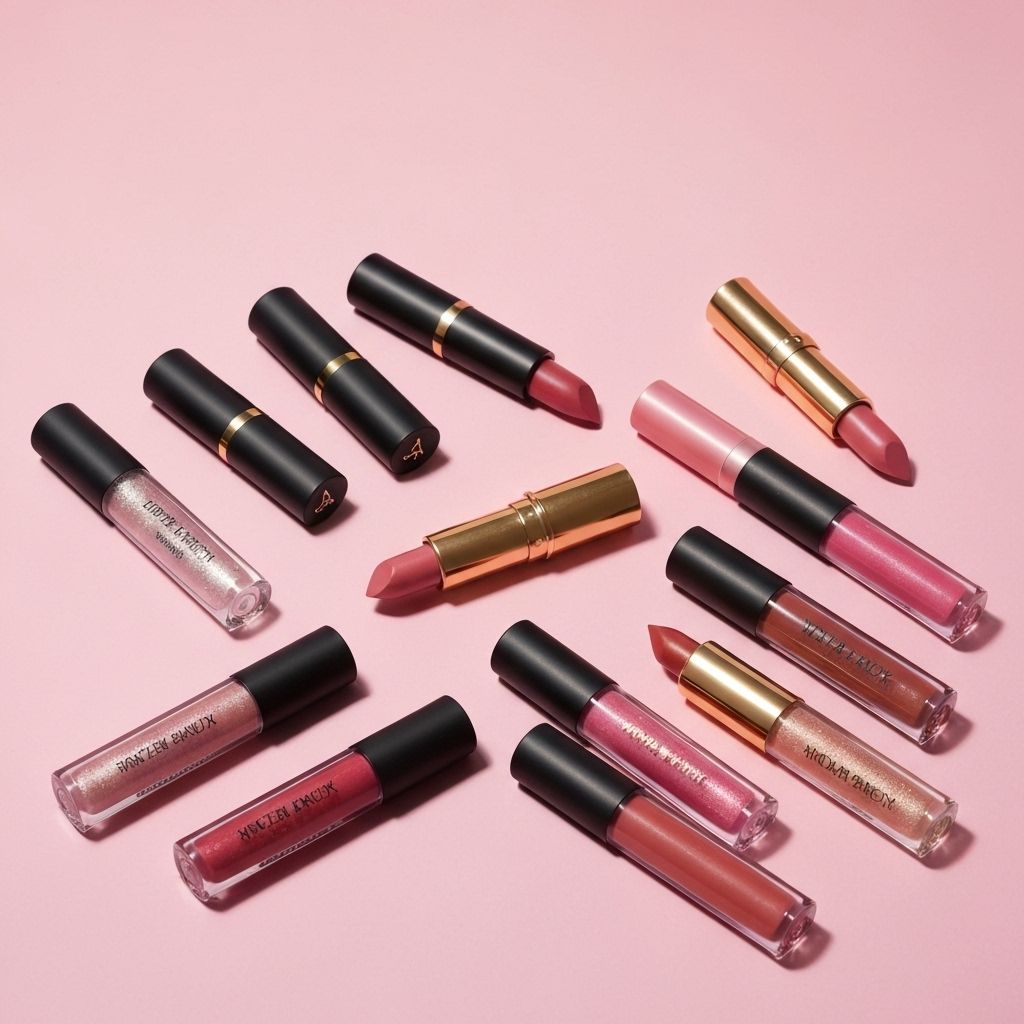 Give Them Lala Beauty Full Collection Lip Gloss and Cream Lipstick Review and Swatches